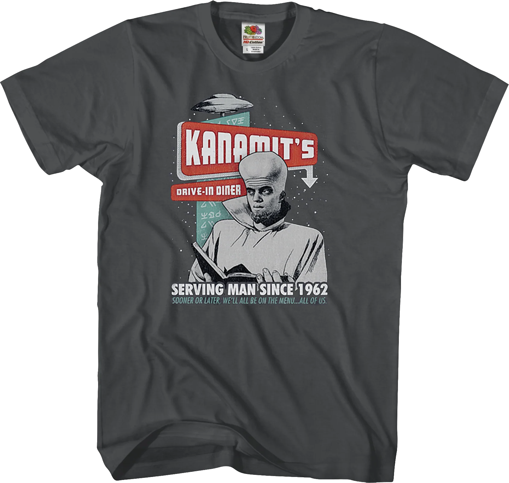 To Serve Man Twilight Zone T-Shirt
