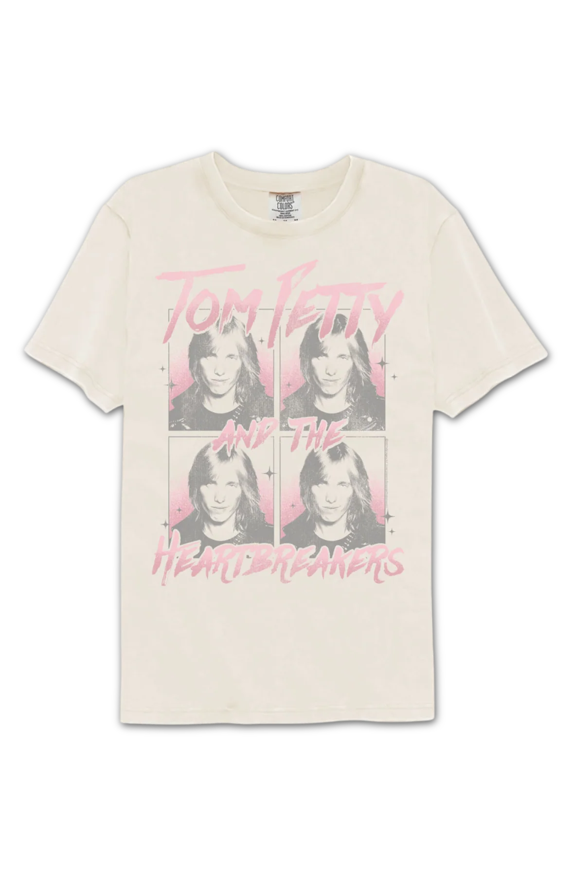 Tom Petty And The Heartbreakers Comfort Colors Brand T-Shirt - Image 2