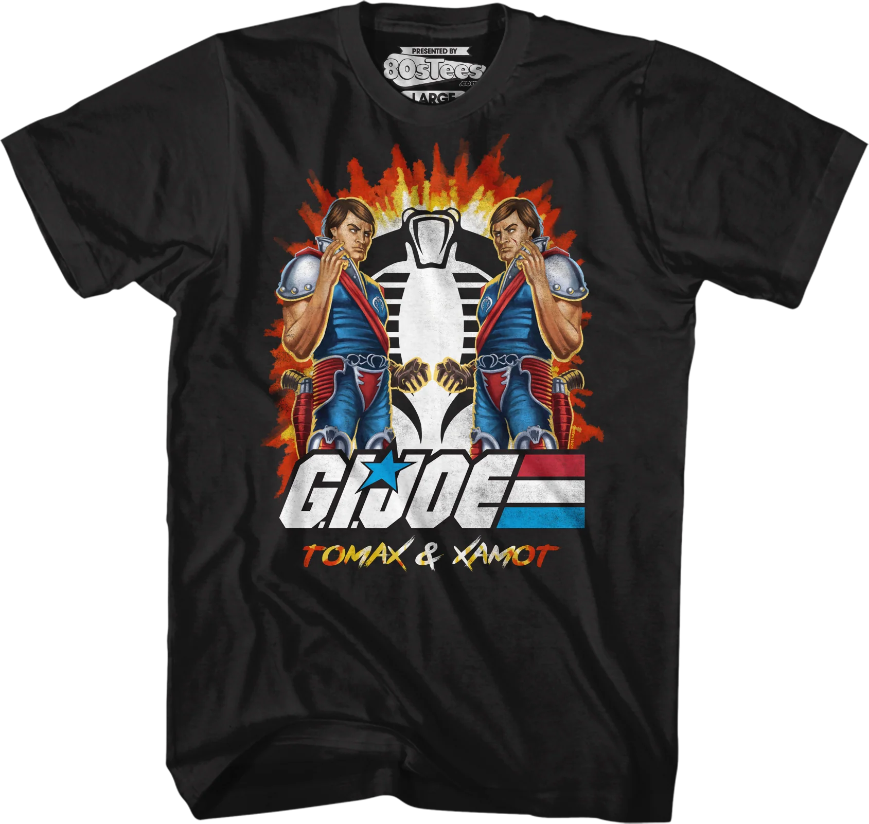 Tomax and Xamot GI Joe T-Shirt