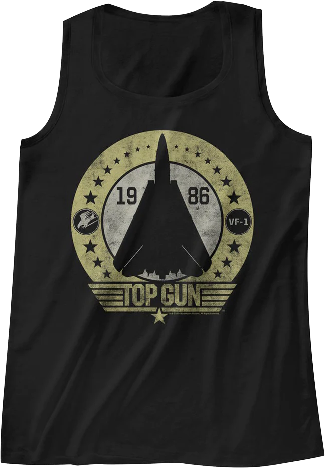 Tomcat Silhouette Top Gun Tank Top