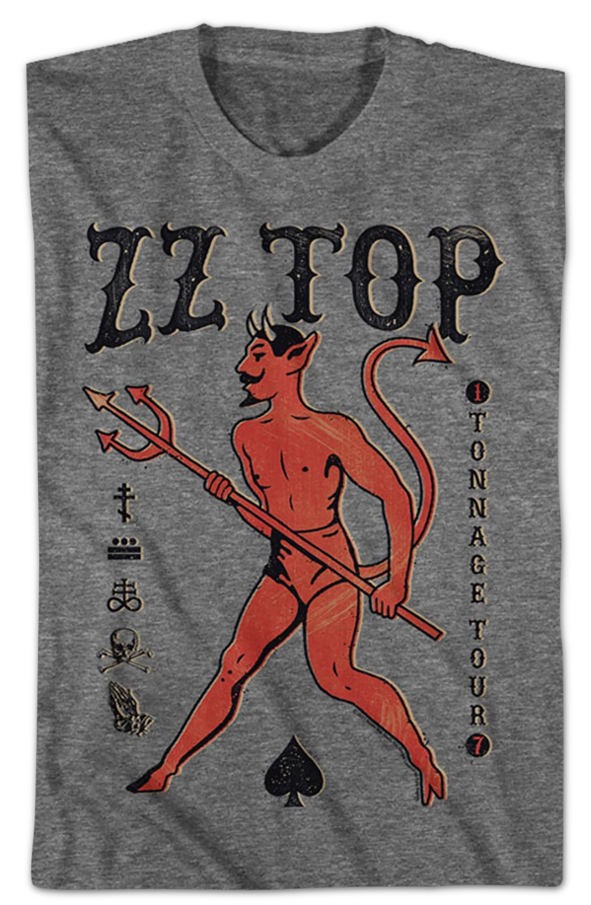 Tonnage Tour ZZ Top T-Shirt - Image 2