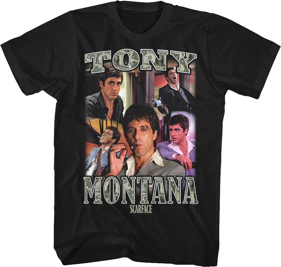 Tony Montana Make The Money Scarface T-Shirt