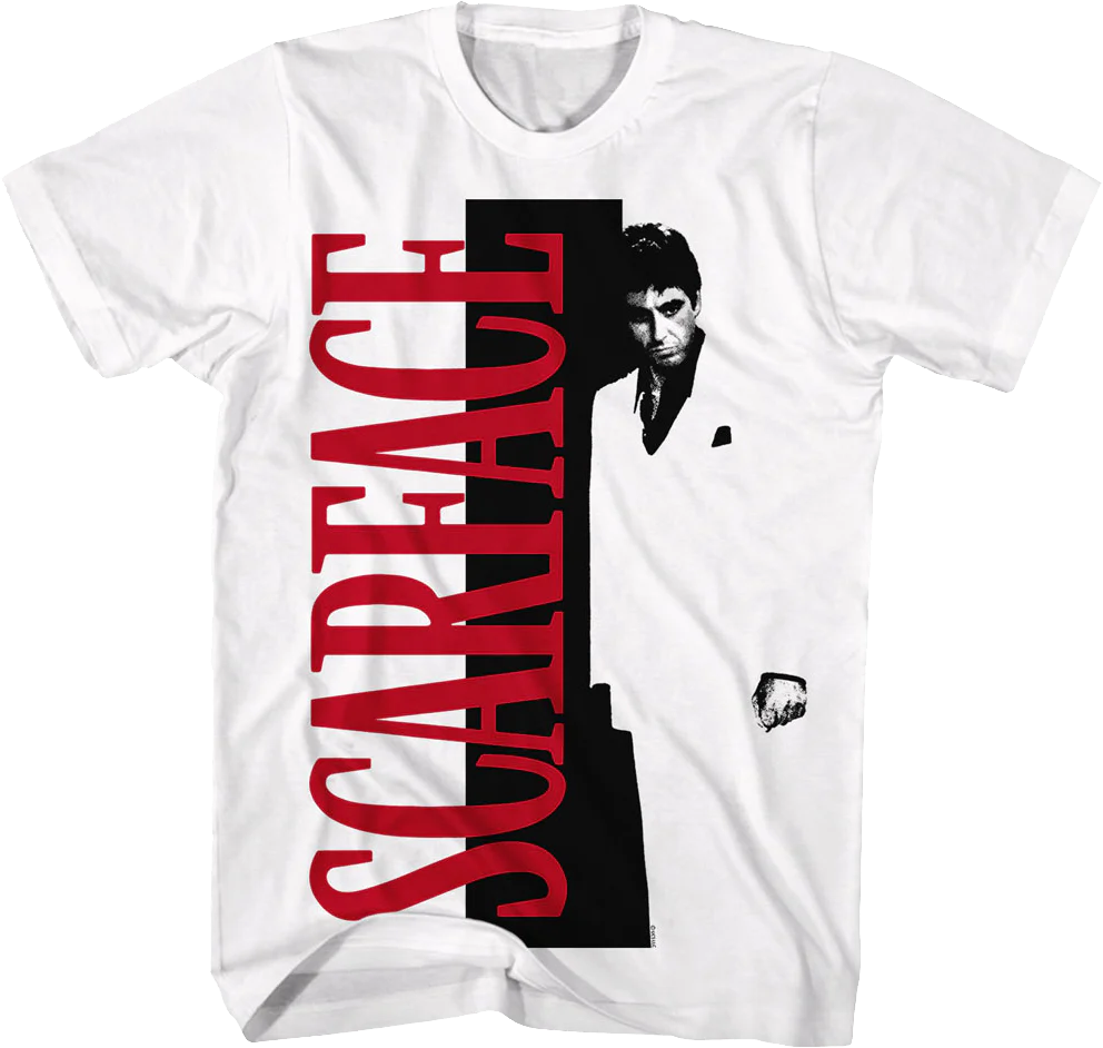 Tony Montana Poster Scarface T-Shirt