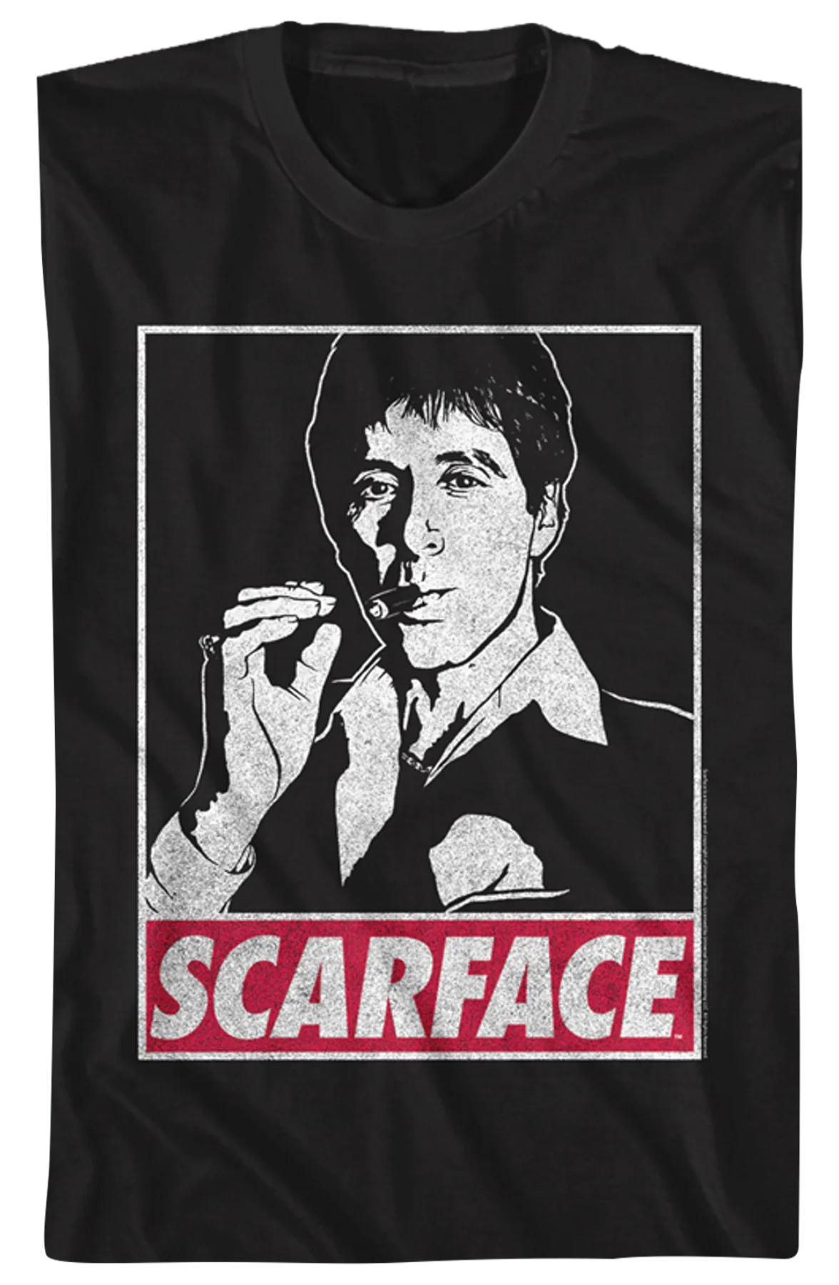 Tony Montana Sketch Scarface T-Shirt - Image 2