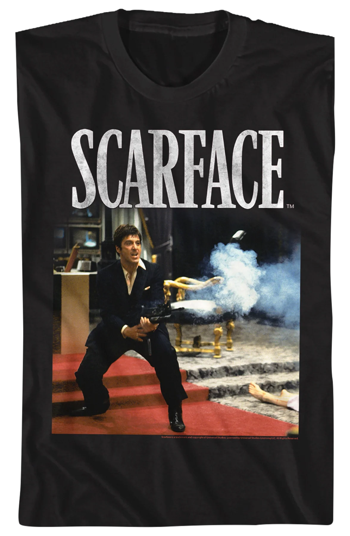 Tony Montana's Little Friend Scarface T-Shirt - Image 2