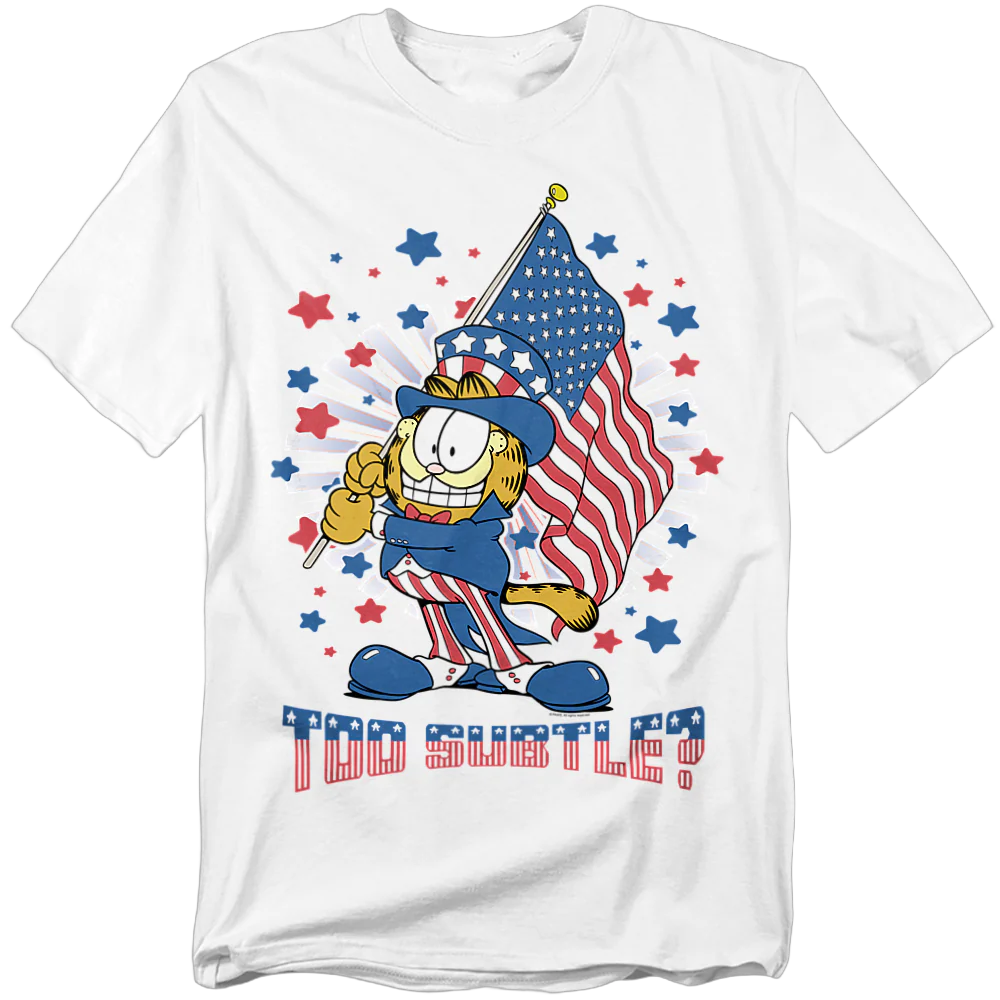 Too Subtle? Garfield T-Shirt - Image 2