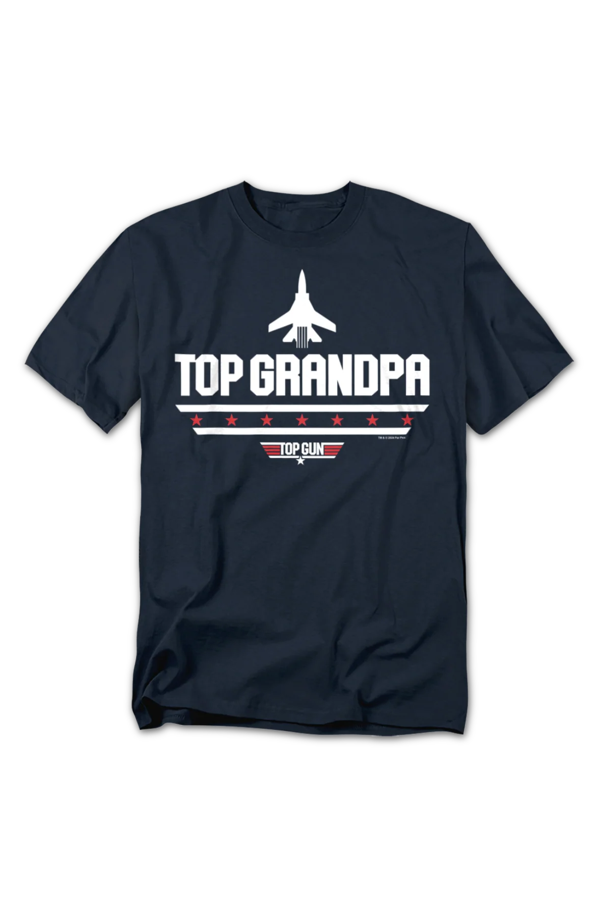 Top Grandpa Top Gun T-Shirt - Image 2