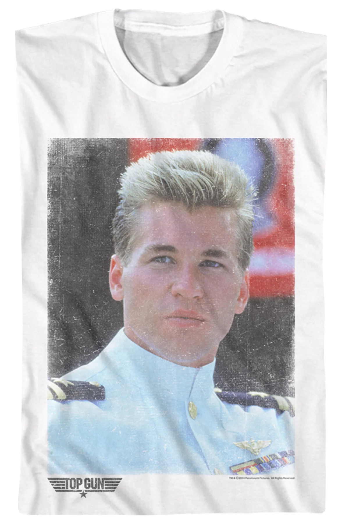 Top Gun Iceman Portrait T-Shirt - Image 2