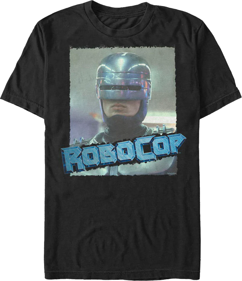 Torn Photo Robocop T-Shirt