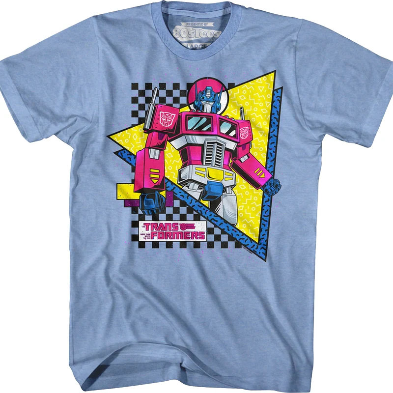 Totally 80s Optimus Prime Transformers T-Shirt