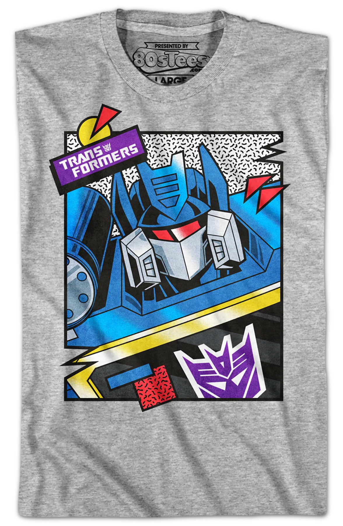 Totally 80s Soundwave Transformers T-Shirt - Image 2