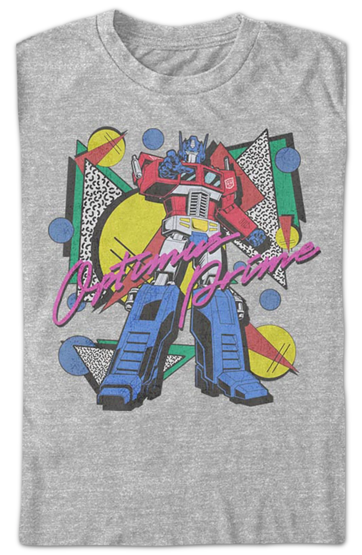 Totally Rad Optimus Prime Transformers T-Shirt - Image 2