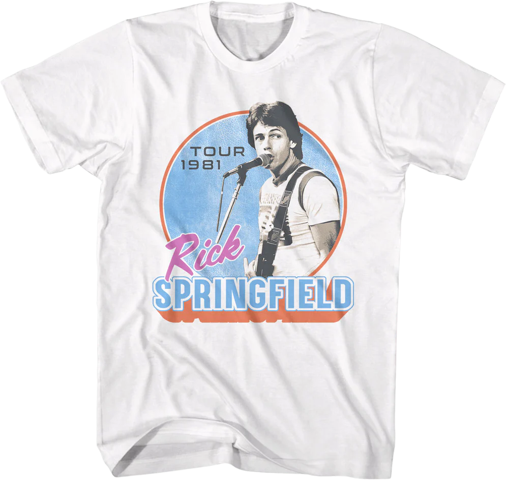 Tour 1981 Rick Springfield T-Shirt