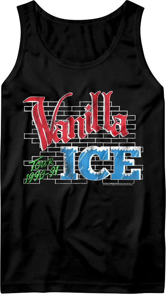 Tour 1990-91 Vanilla Ice Tank Top