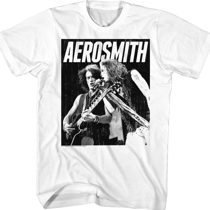 Toxic Twins Aerosmith White T-Shirt
