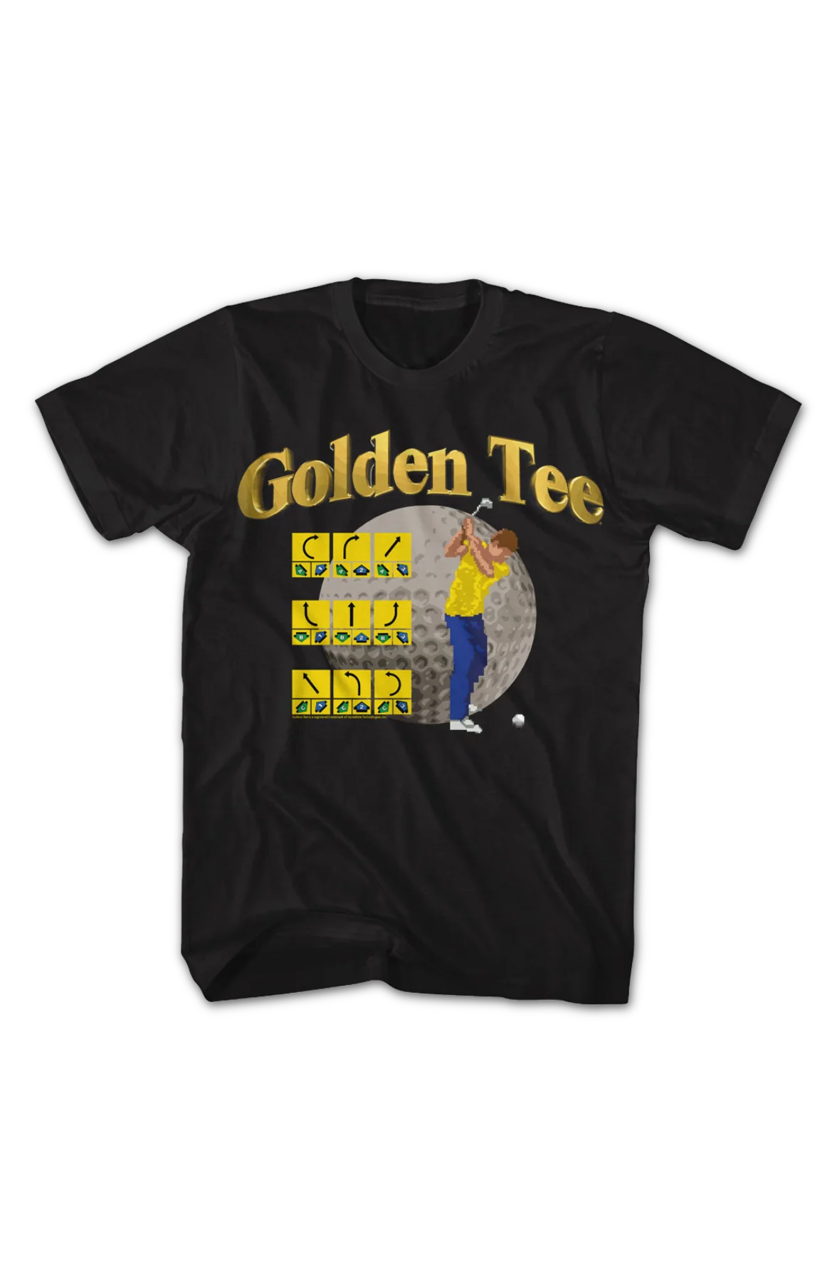 Trackball Control Golden Tee Golf T-Shirt - Image 2