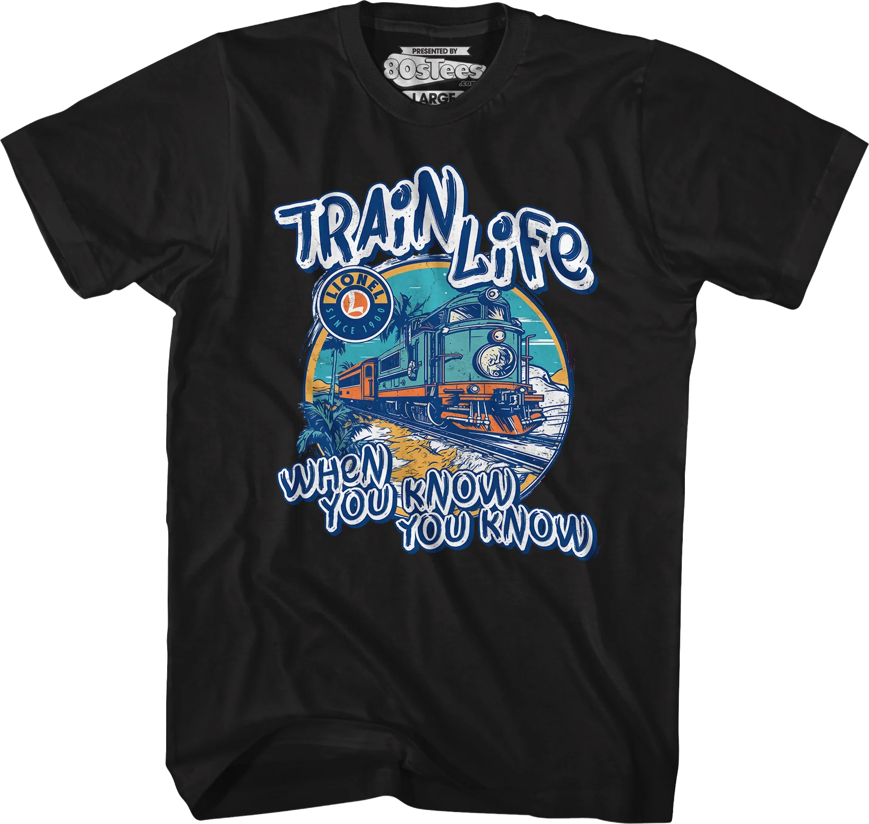 Train Life When You Know You Know Lionel Trains T-Shirt - Image 6
