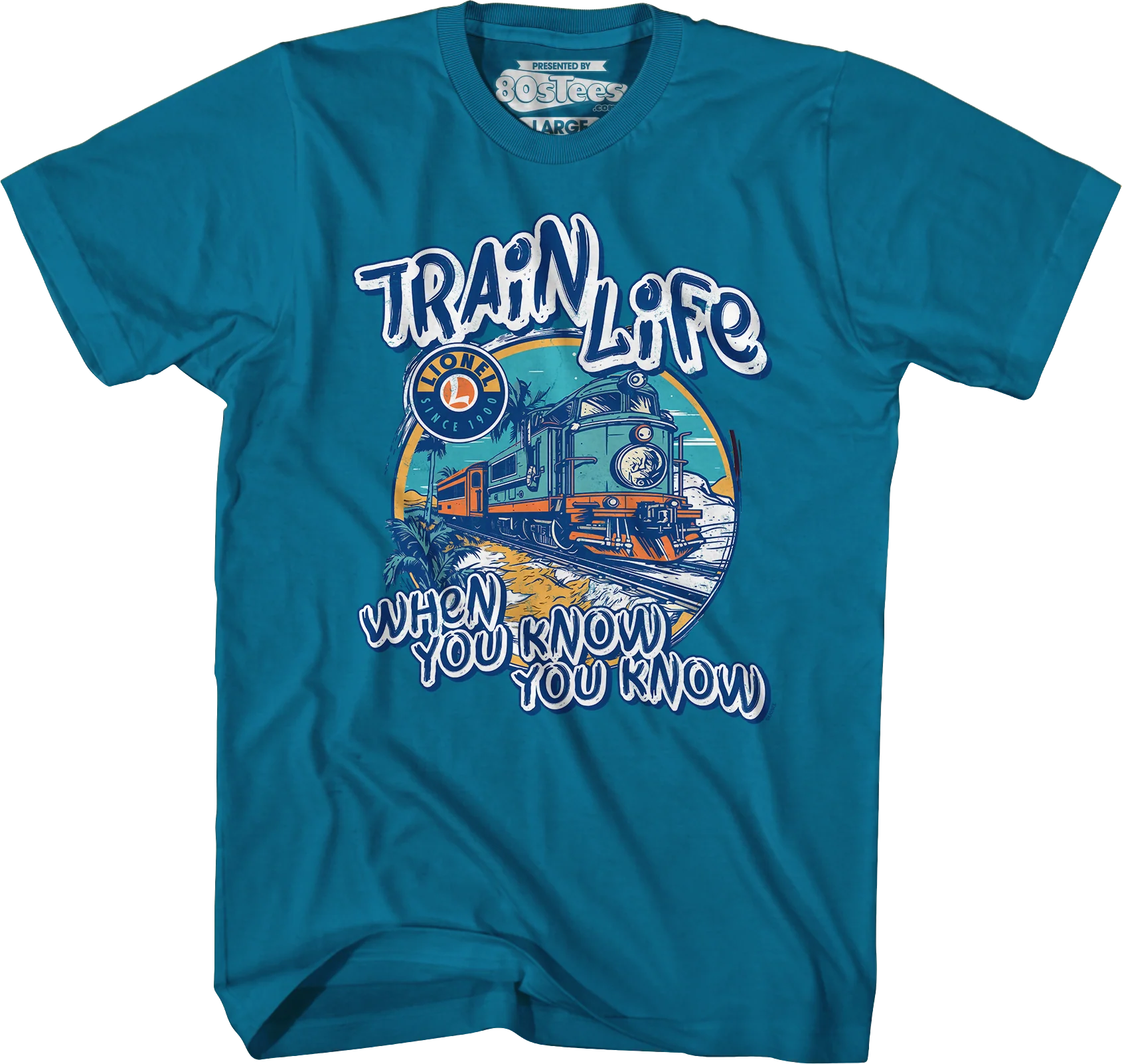 Train Life When You Know You Know Lionel Trains T-Shirt - Image 9