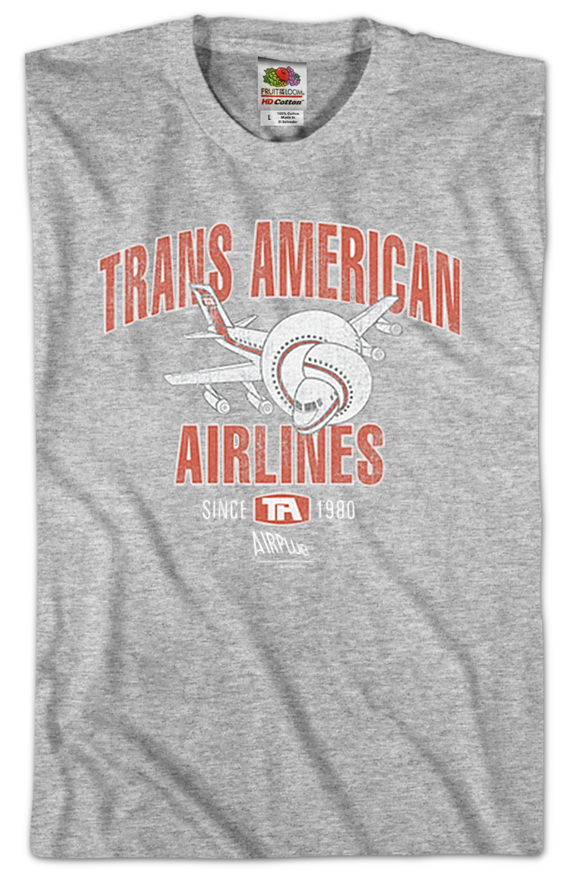 Trans American Airplane T-Shirt - Image 2