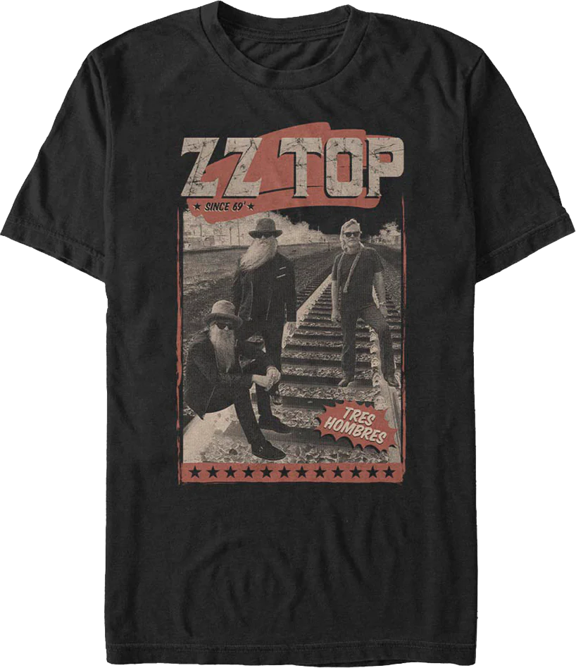 Tres Hombres Since '69 ZZ Top T-Shirt