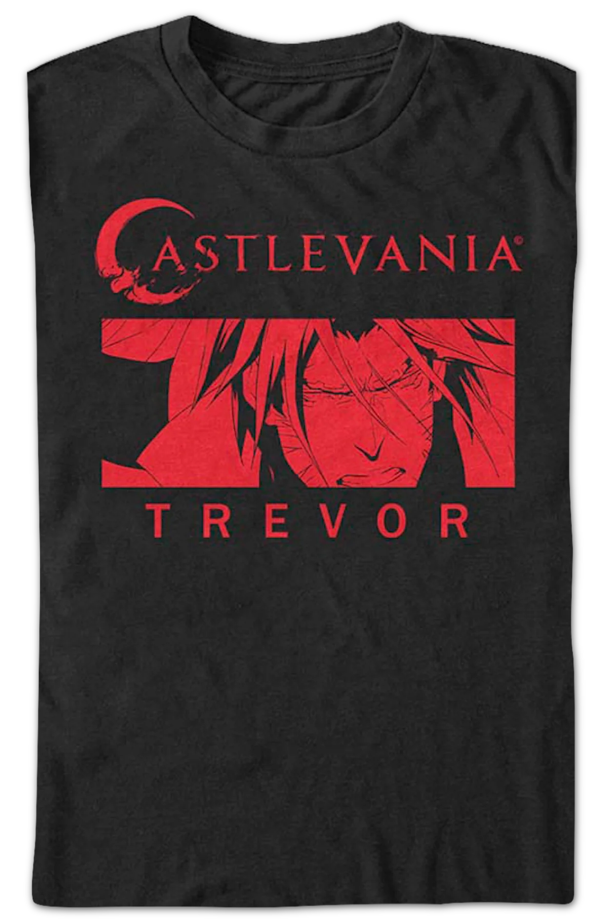 Trevor Red Photo Castlevania T-Shirt - Image 2