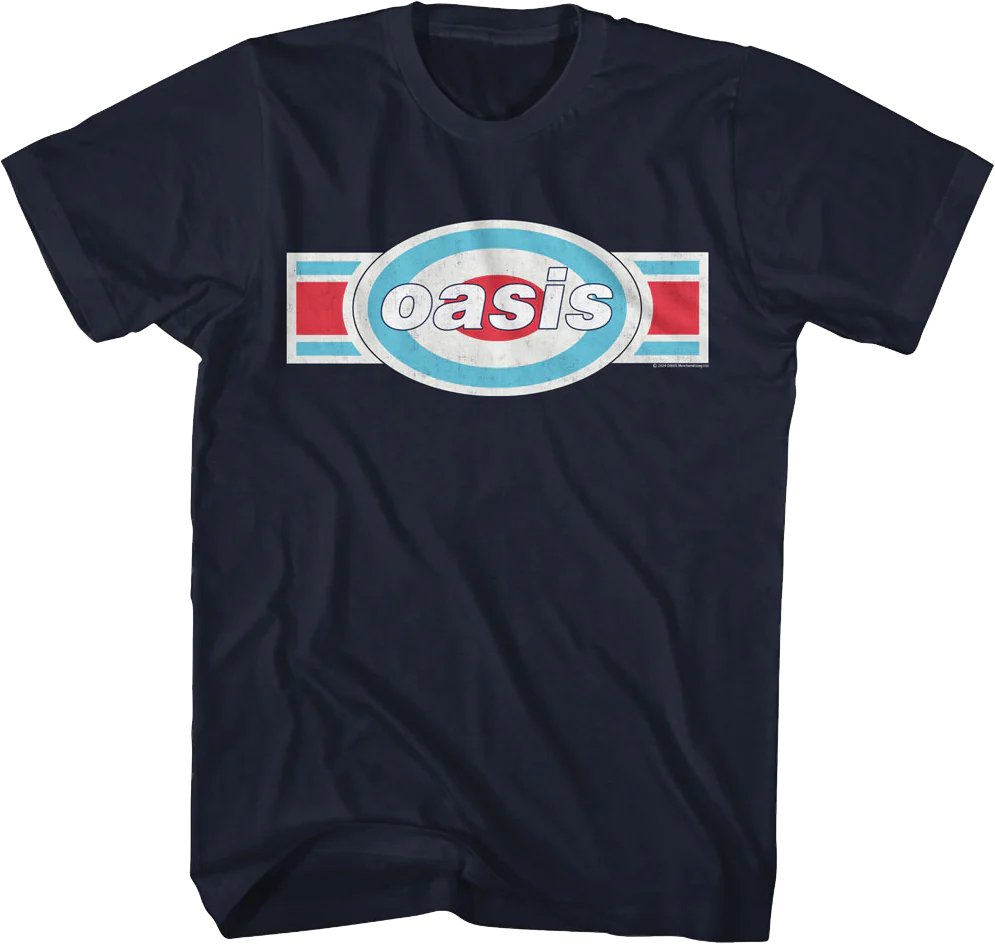 Tri-Color Logo Oasis T-Shirt