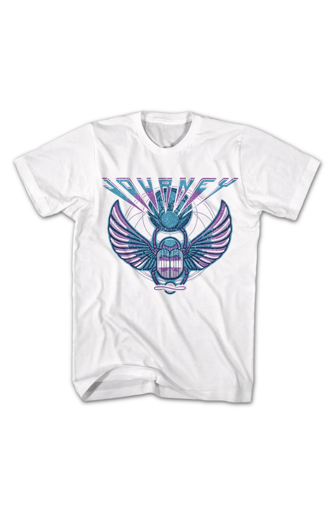 Triadic Color Scarab Beetle Journey T-Shirt - Image 2