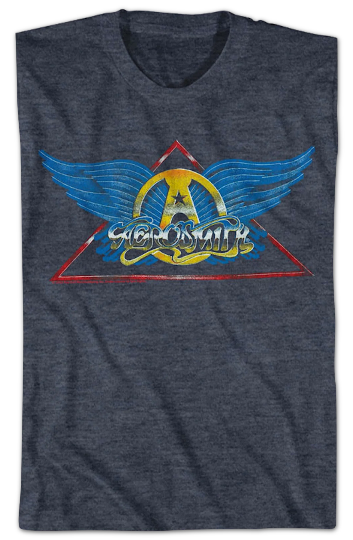 Triangle Logo Aerosmith T-Shirt - Image 2
