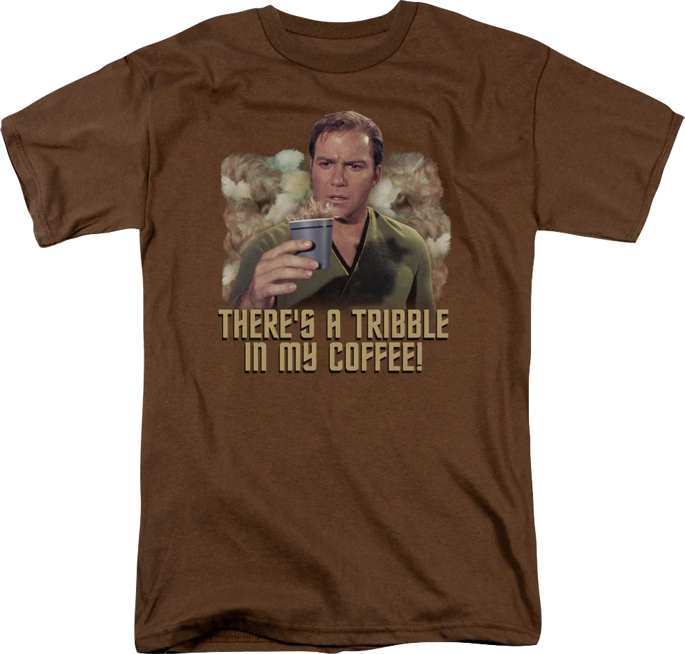 Tribble In My Coffee Star Trek T-Shirt