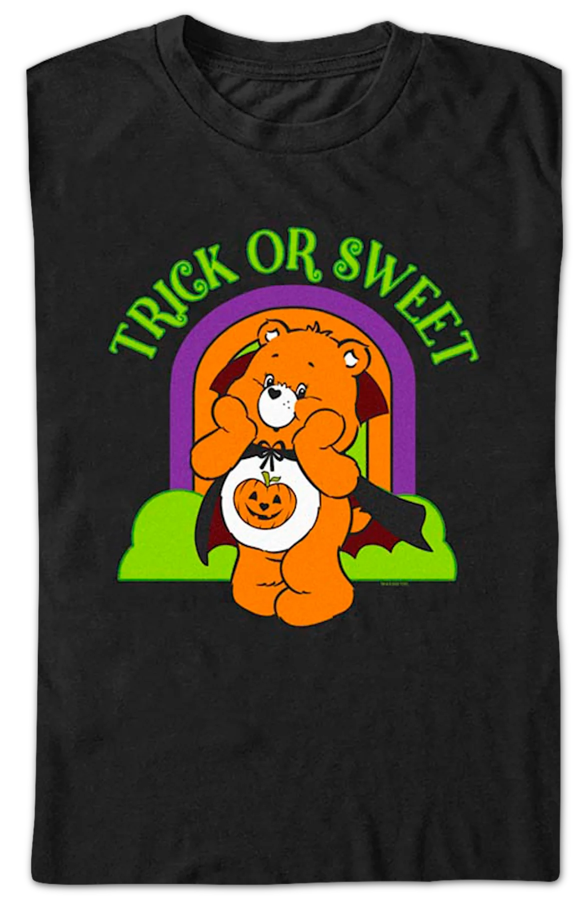 Trick Or Sweet Care Bears T-Shirt - Image 2
