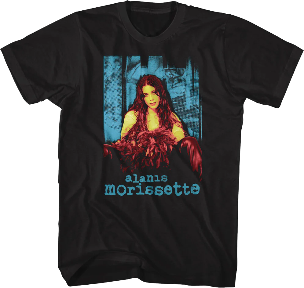 Tricolor Alanis Morissette T-Shirt