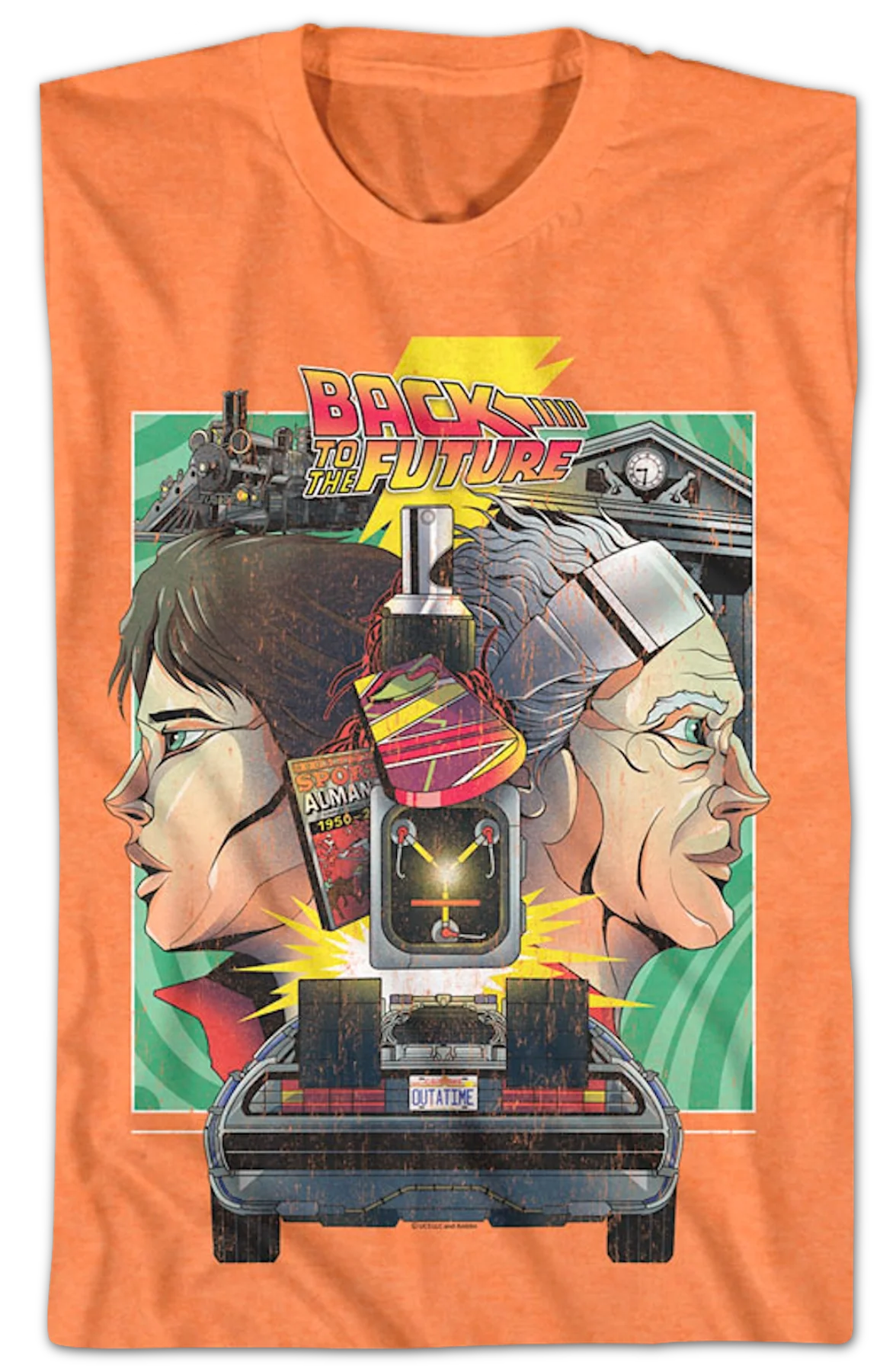 Trilogy Poster Back To The Future T-Shirt - Image 2
