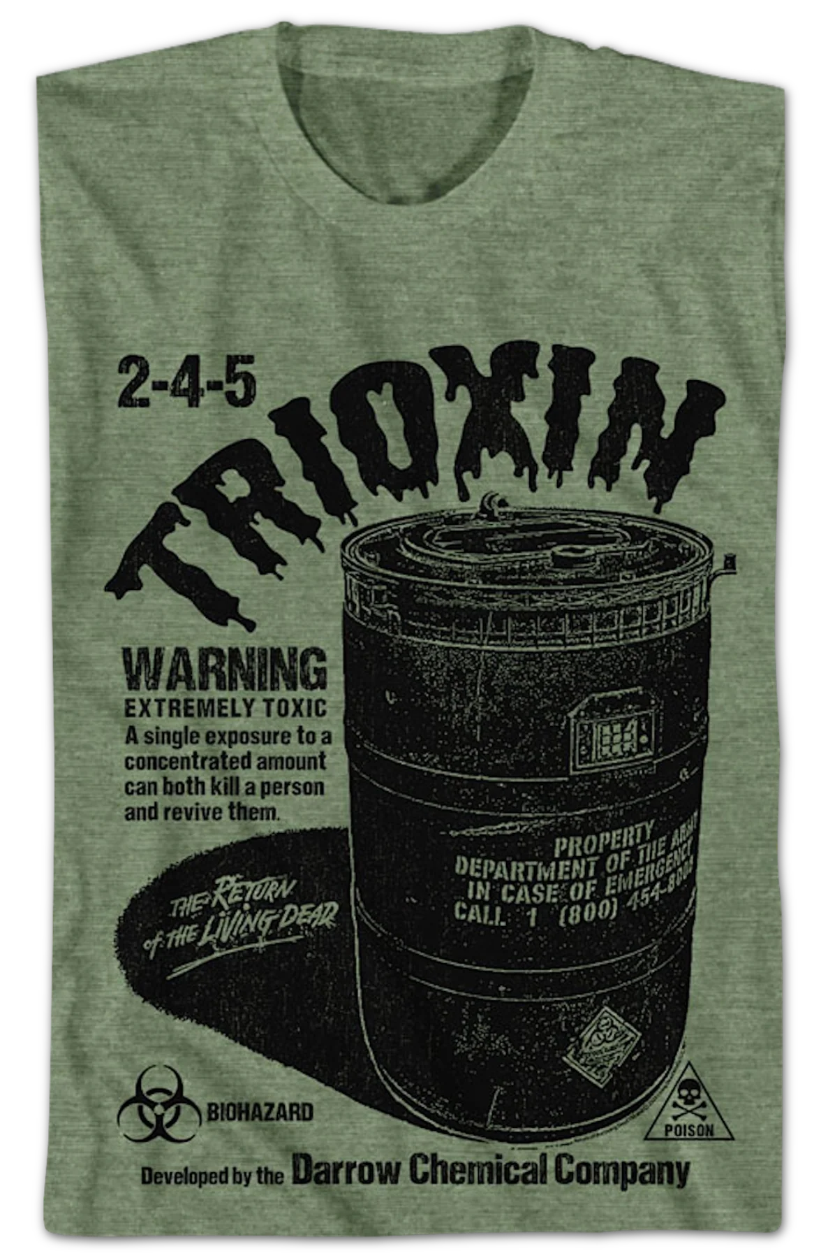 Trioxin Return Of The Living Dead T-Shirt - Image 2