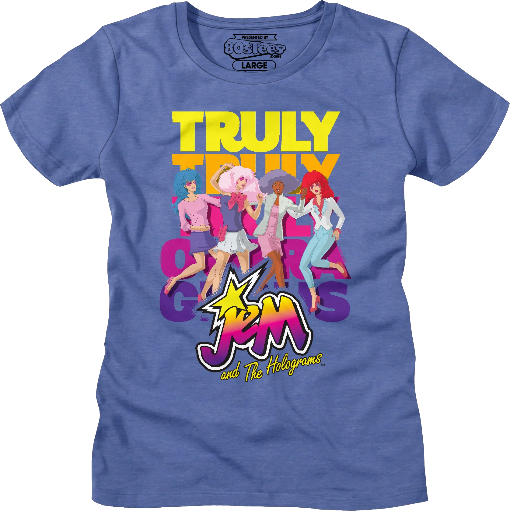 Truly Outrageous Group Pose Jem And The Holograms T-Shirt - Image 28