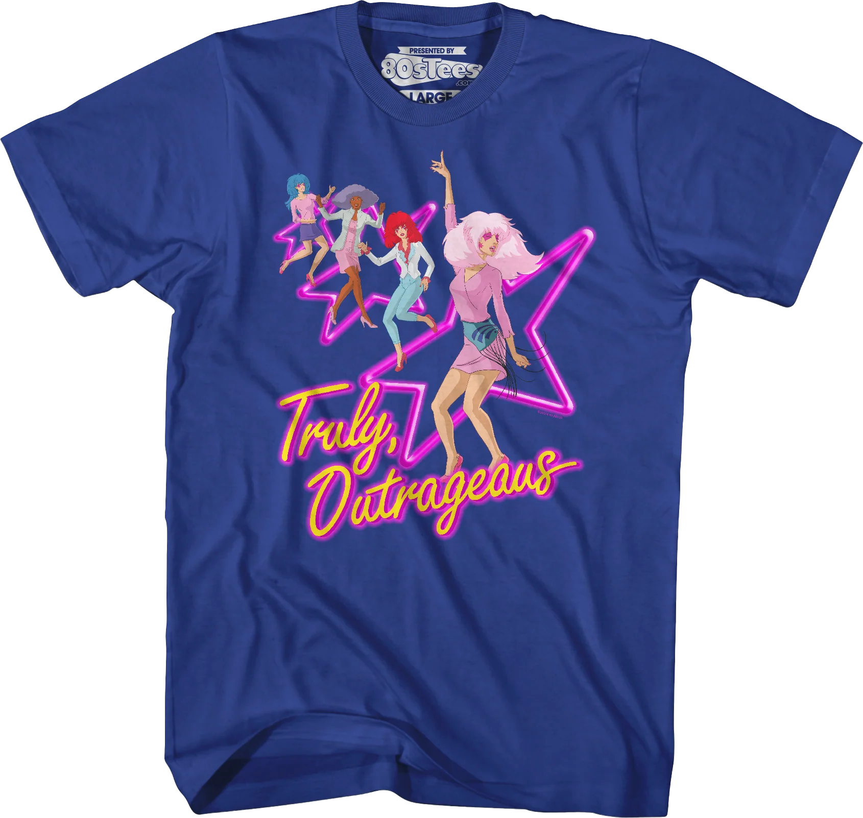 Truly Outrageous Rock Stars Jem And The Holograms T-Shirt - Image 10