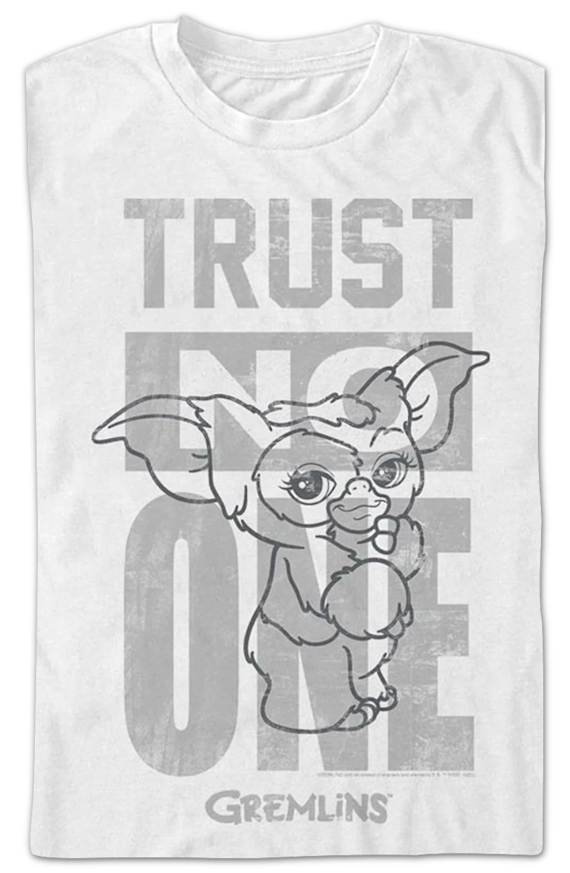 Trust No One Gremlins T-Shirt - Image 2
