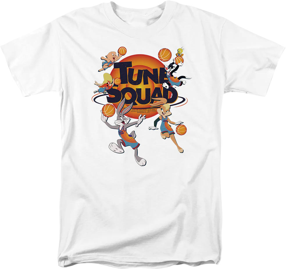 Tune Squad Team Photo Space Jam T-Shirt