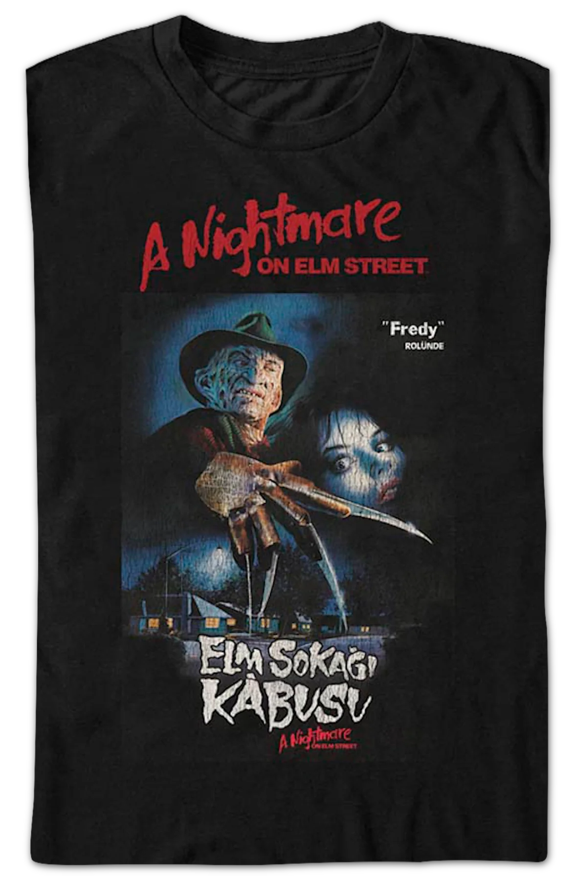 Turkish Poster A Nightmare On Elm Street T-Shirt - Image 2