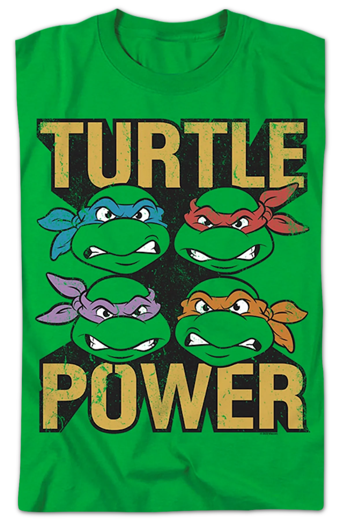 Turtle Power Collage Teenage Mutant Ninja Turtles T-Shirt - Image 2