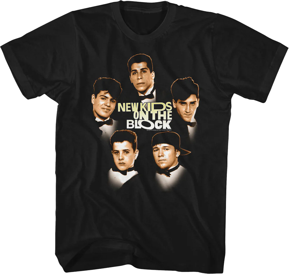 Tuxedos New Kids On The Block T-Shirt