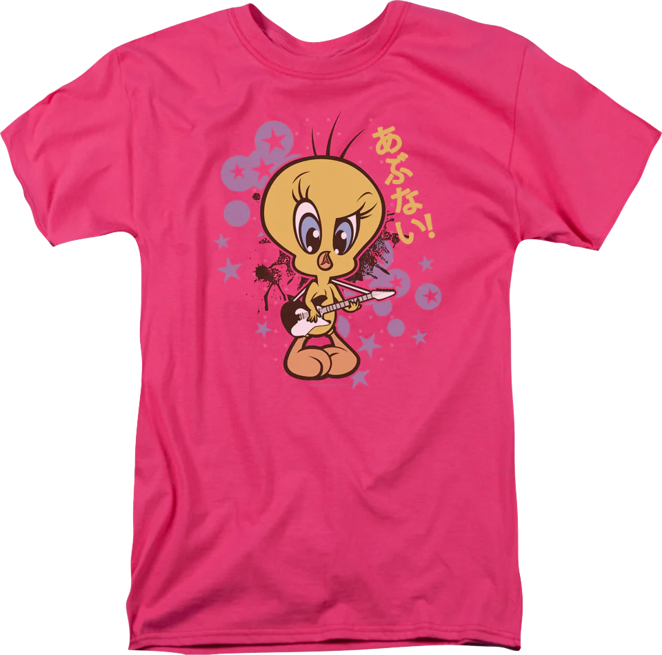 Tweety Bird Rock Star Looney Tunes T-Shirt