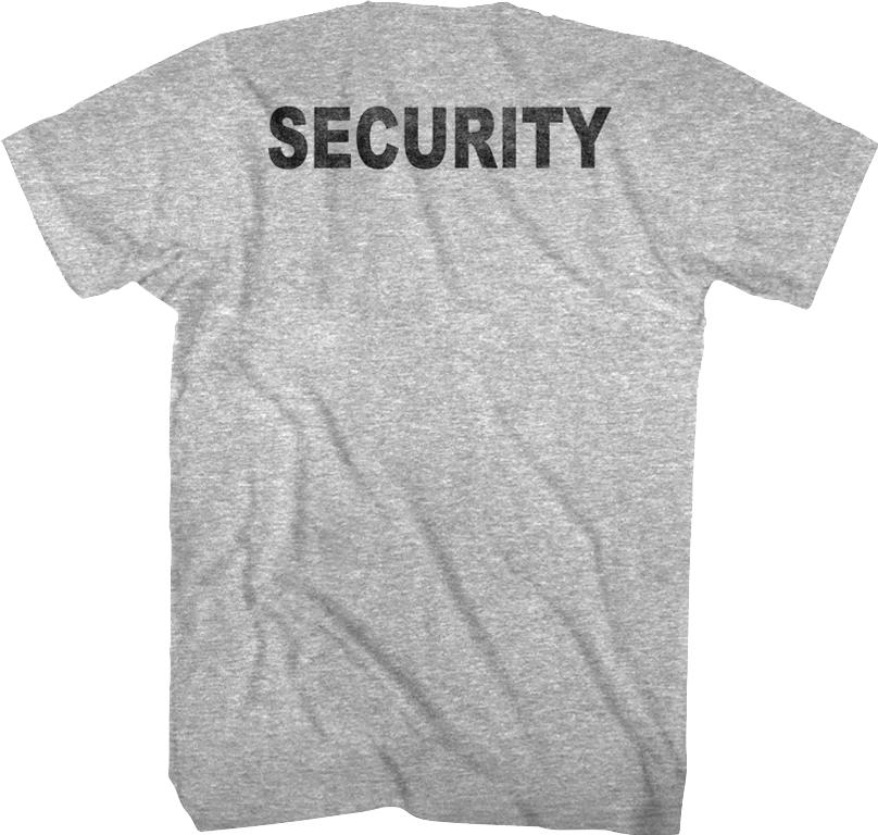 Twin Pines Mall Security Back To The Future T-Shirt - Image 3
