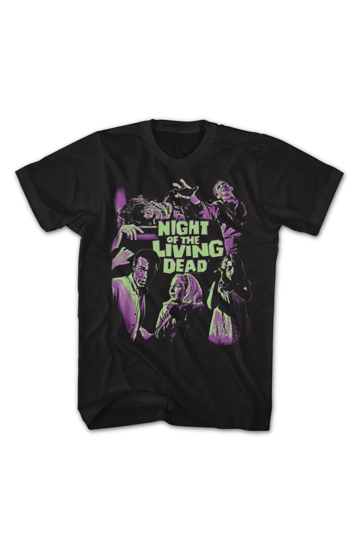 Two Tone Poster Night Of The Living Dead T-Shirt - Image 2