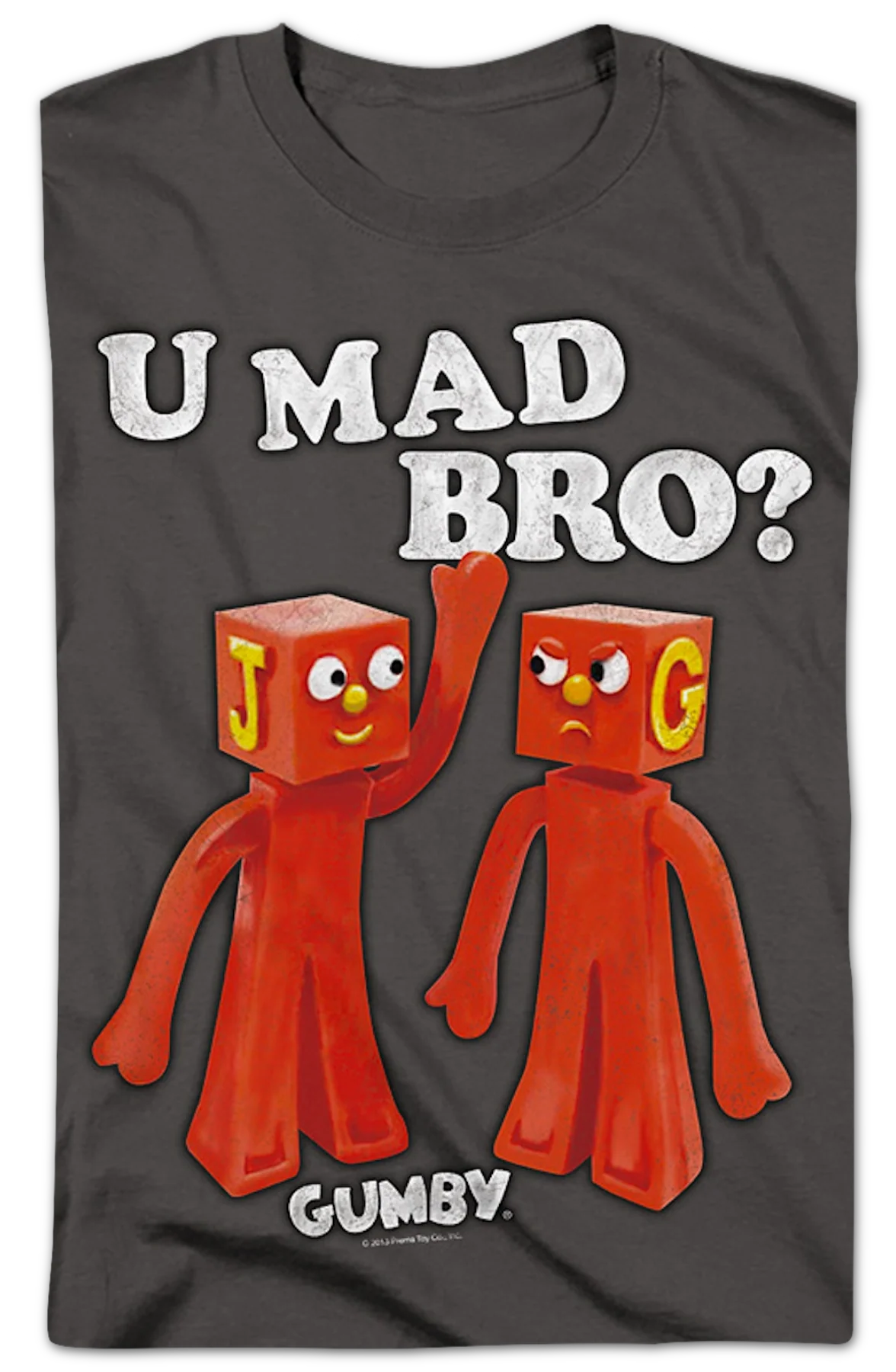 U Mad Bro? Gumby T-Shirt - Image 2