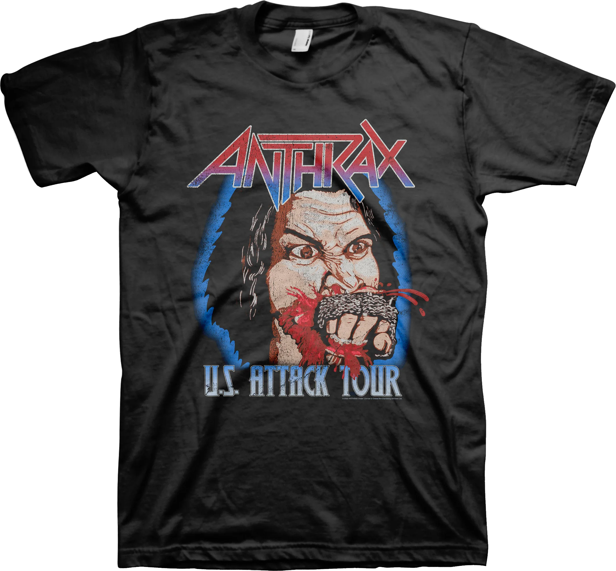 U. S. Attack Tour Anthrax T-Shirt