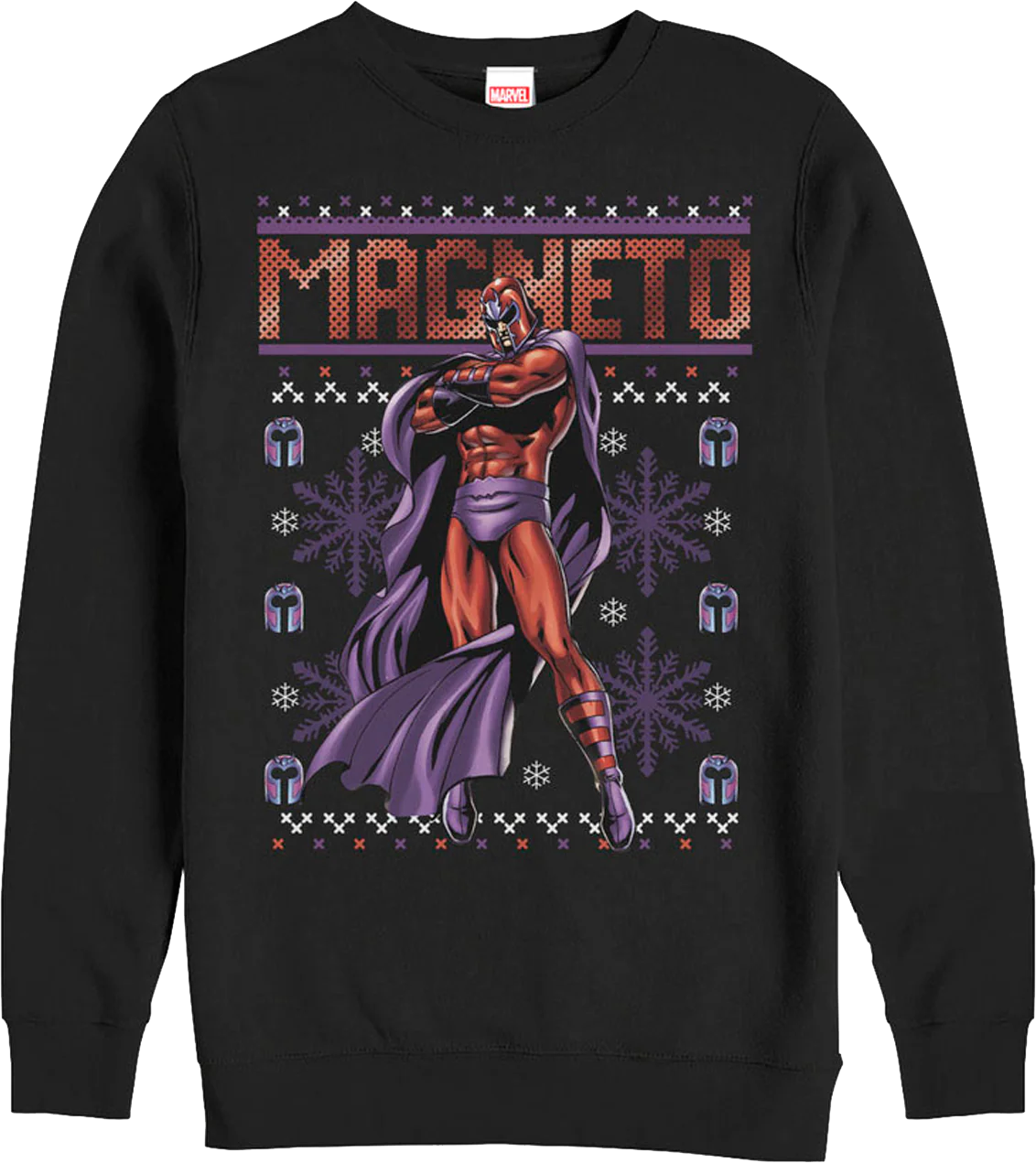 Ugly Faux Knit Magneto X-Men Sweatshirt