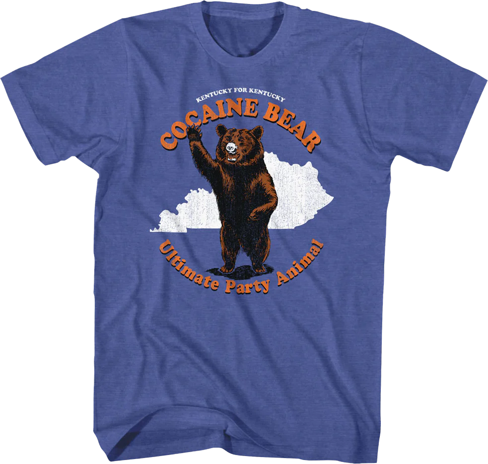 Ultimate Party Animal Cocaine Bear T-Shirt