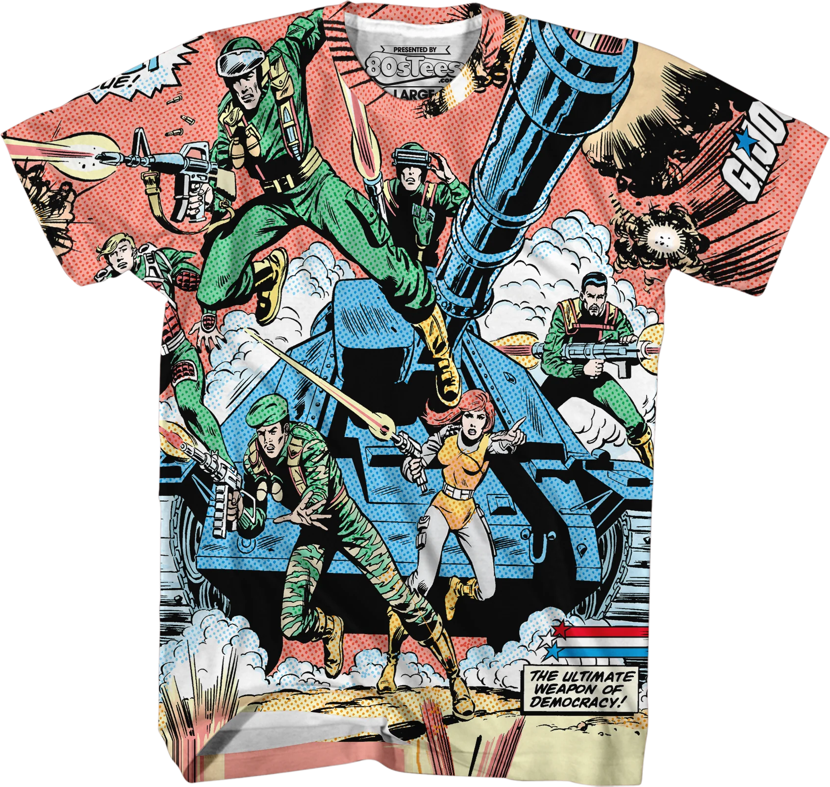Ultimate Weapon Of Democracy GI Joe T-Shirt