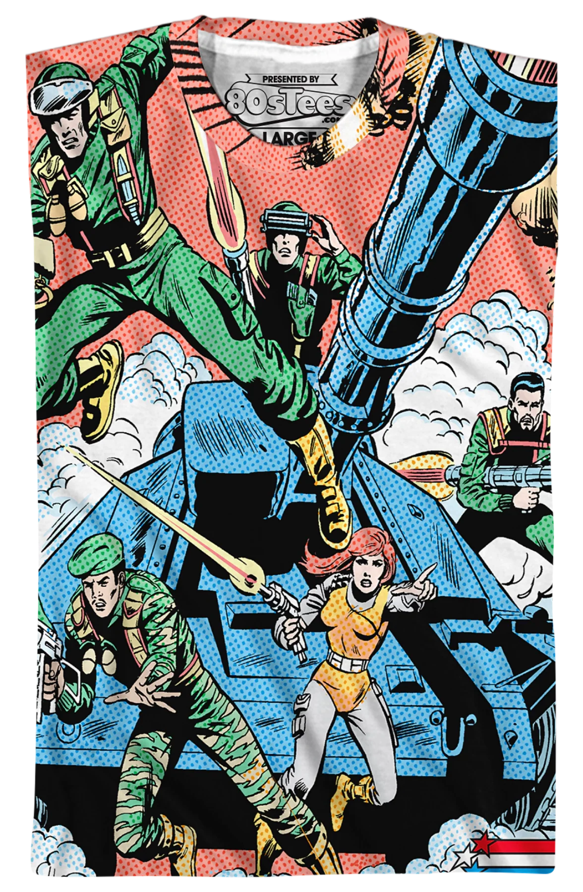 Ultimate Weapon Of Democracy GI Joe T-Shirt - Image 2