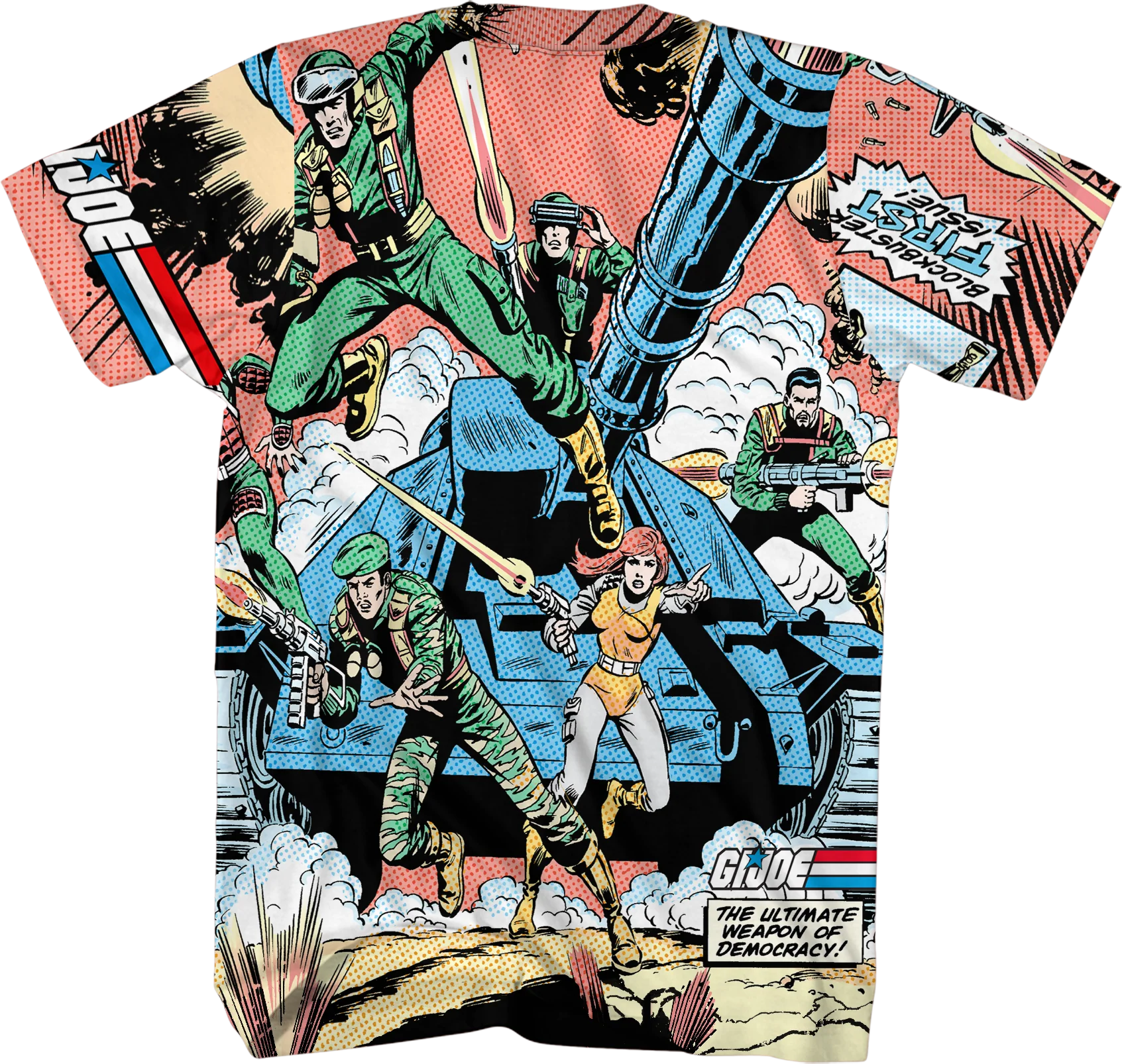 Ultimate Weapon Of Democracy GI Joe T-Shirt - Image 3